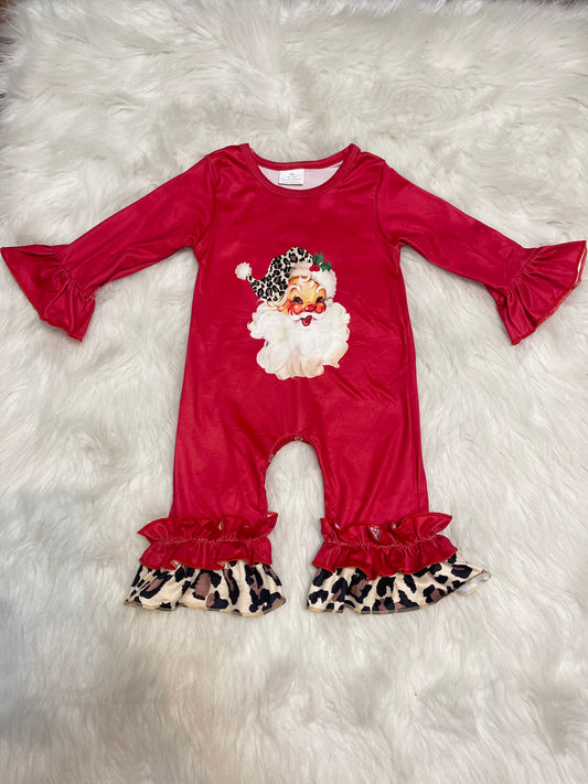 Cheetah Santa Onesie