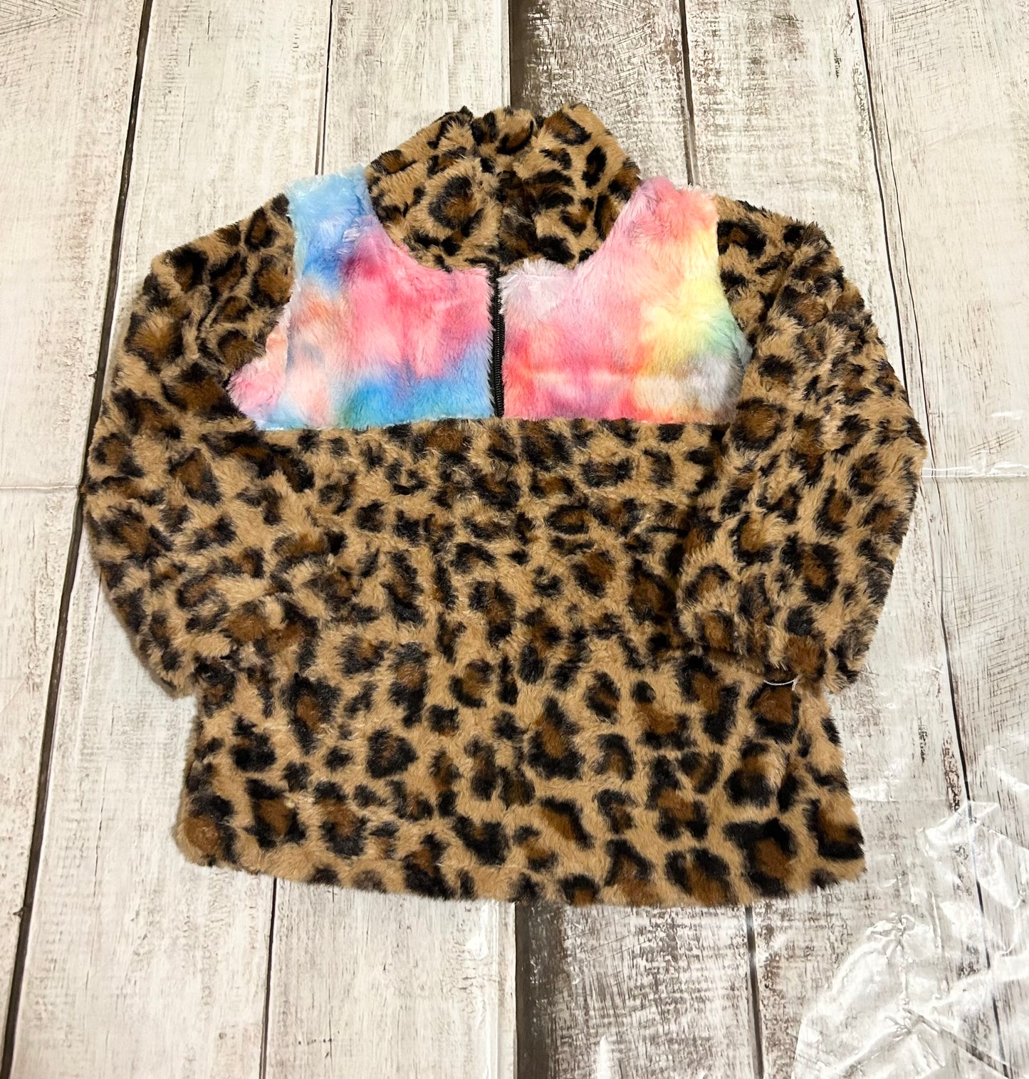 Cheetah Rainbow Pullover